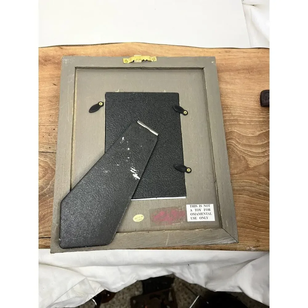 Vintage Lighthouse Picture Frame Table Desk Top Glass Multicolor Nautical Sea